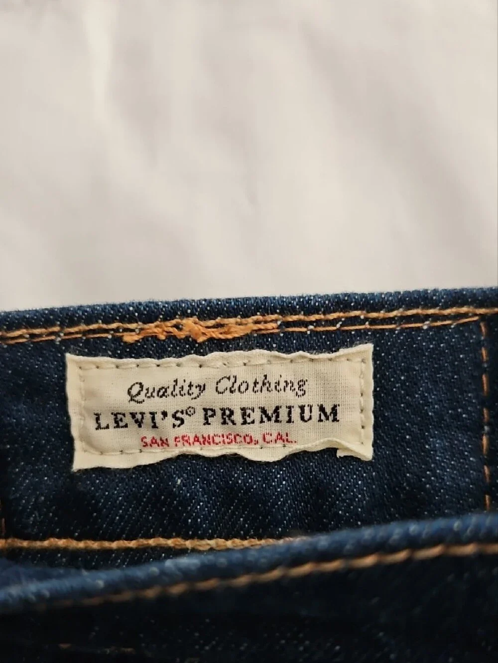 Levi's Straight Jeans in Dark Indigo